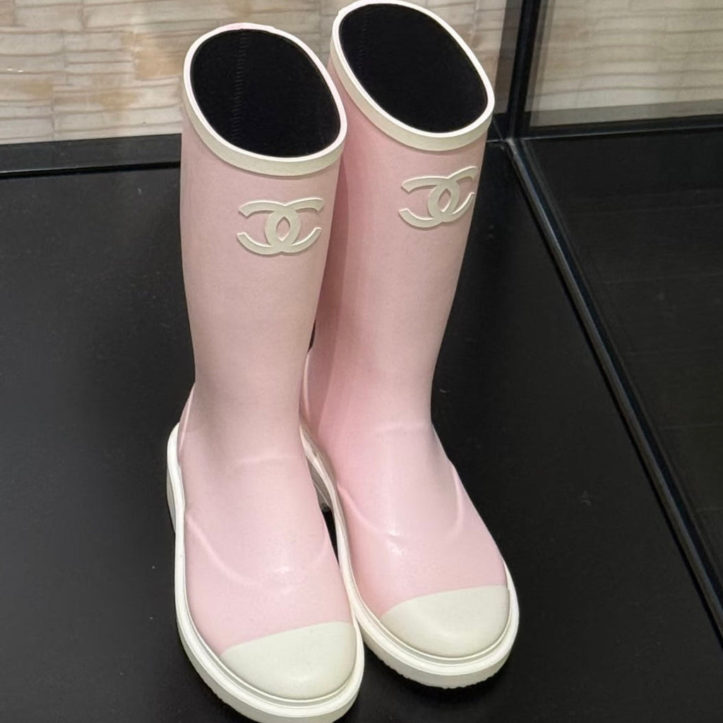 2025 Rubber Boots Baby Pink