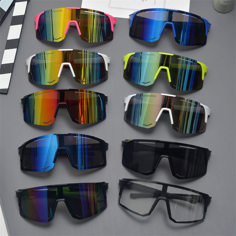 Oversized Shield Sports Sunglasses