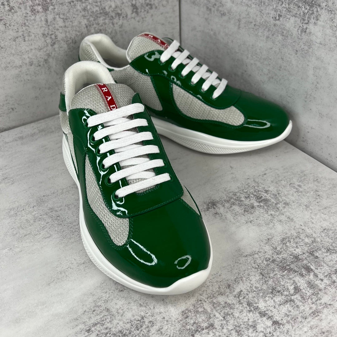 Green Performance Sneakers