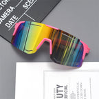 Oversized Shield Sports Sunglasses