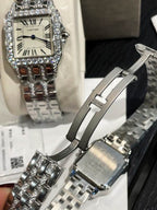 Luxury Square Diamond Watch