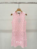 Monogram Mini Dress