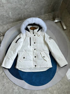 Fur-Hood Puffer Jacket