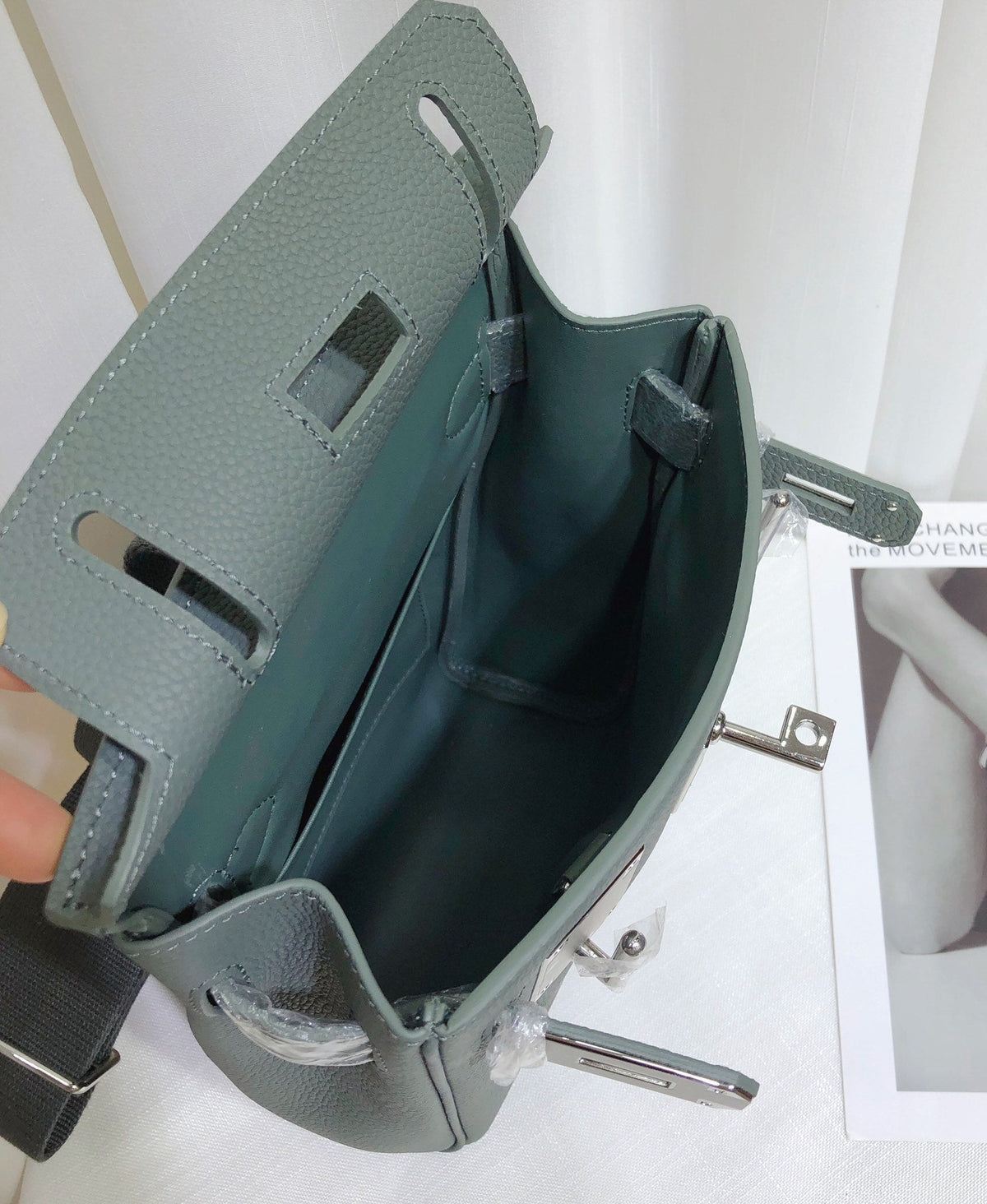 Togo Leather Chest Bag