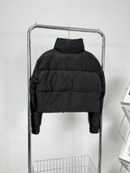 Short Black Down Jacket