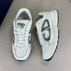 B30 Inspired Sneakers – White Snake Leather